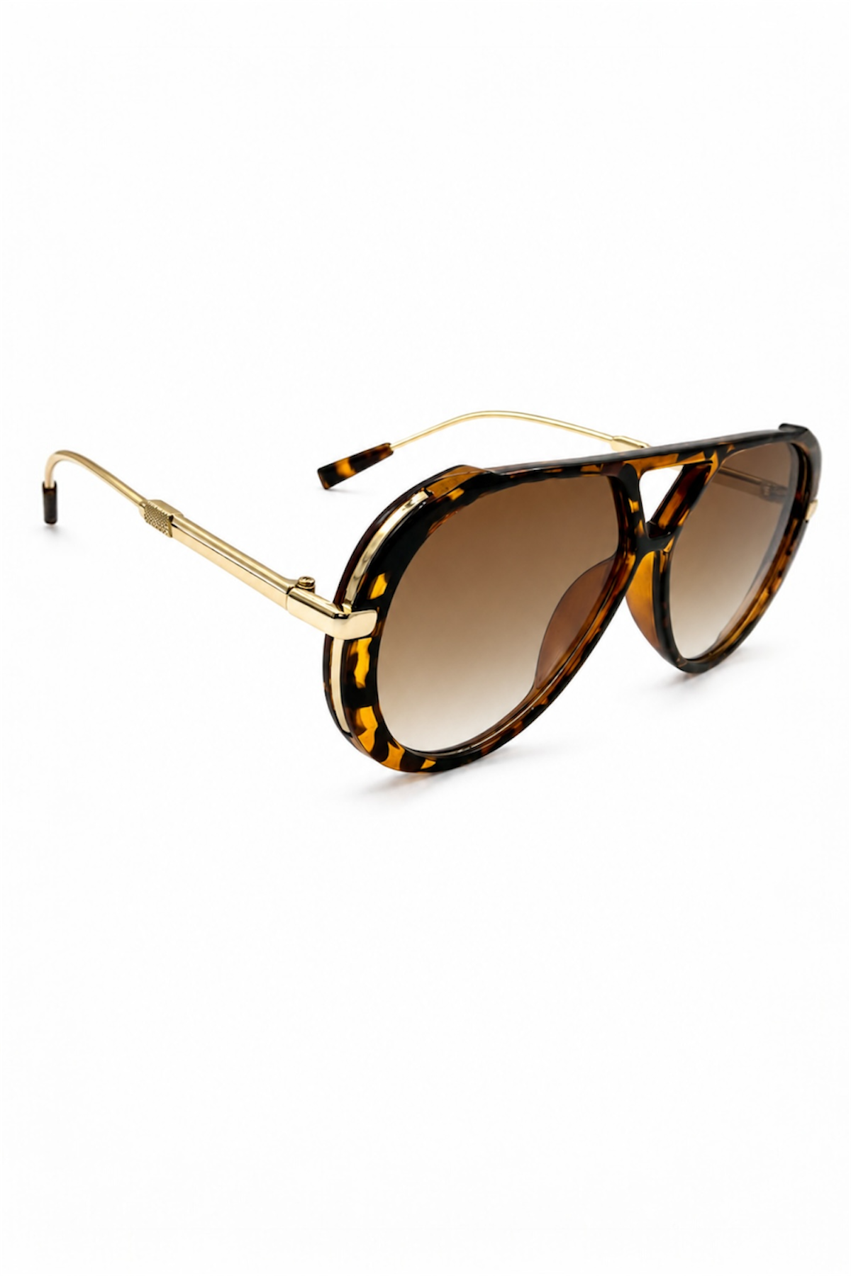 Tortoise Luxe Aviator Sunglasses
