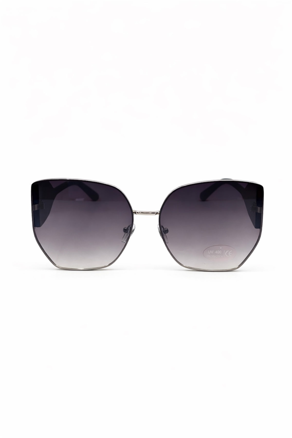 Black Silver Vera Luxe Sunglasses