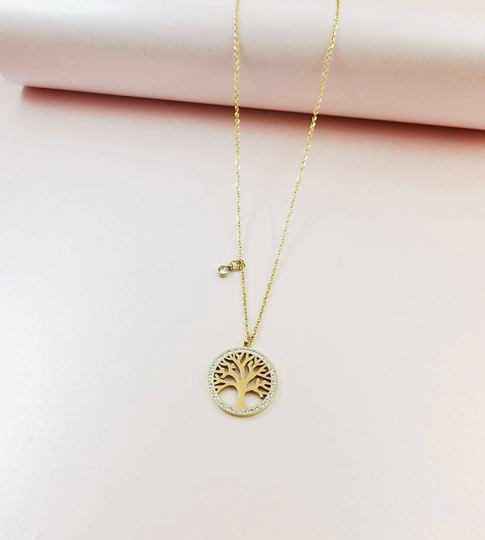 Tree of life celebrity necklace