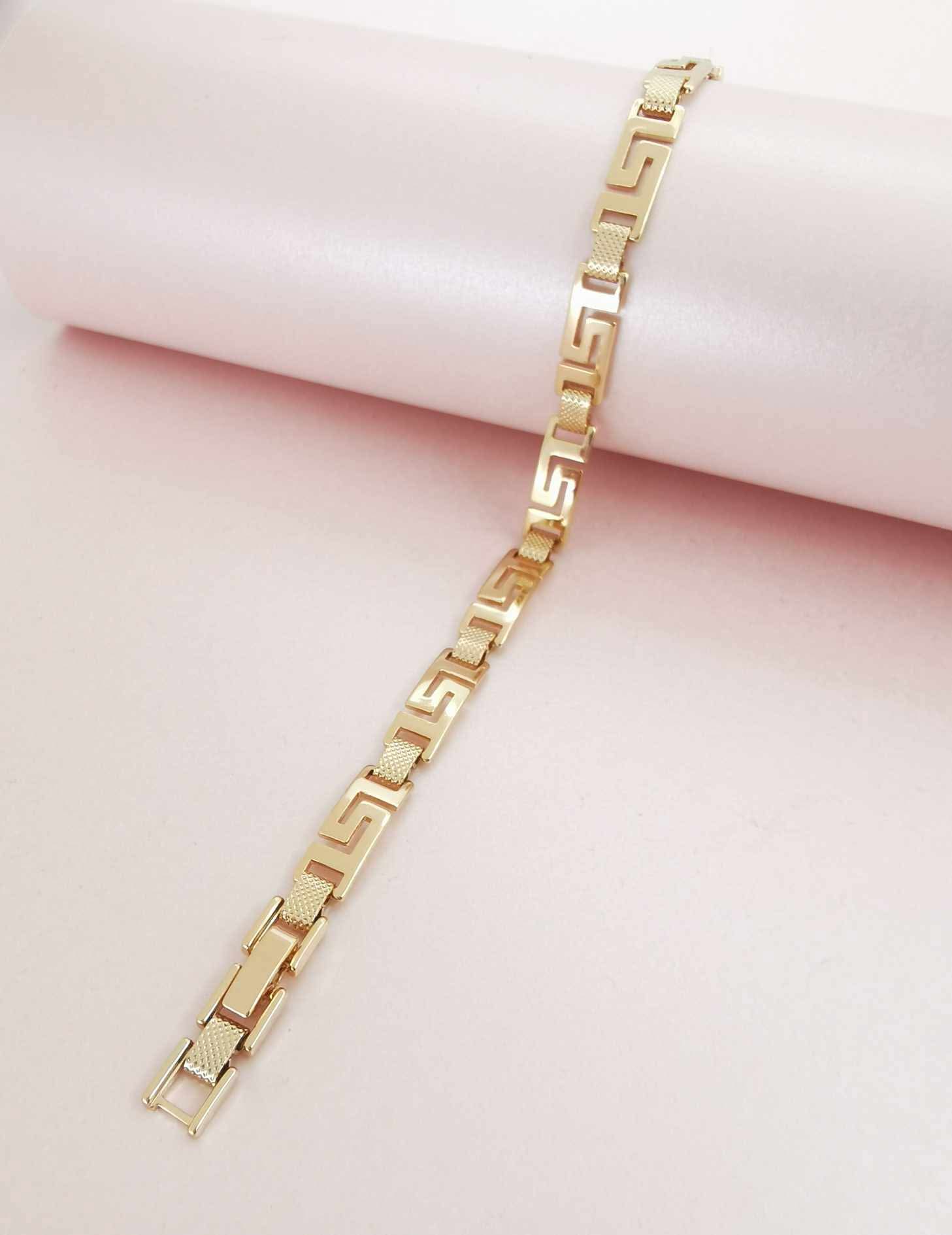 18k Greek Style Bracelet